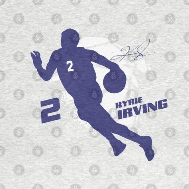 Kyrie Irving Dallas Silhouette by danlintonpro